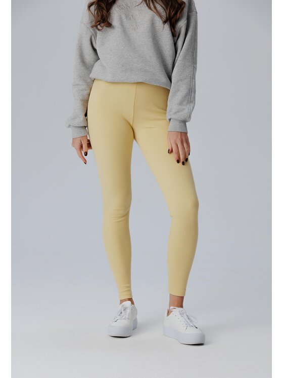 LAURELLA LAURELLA Dámske nohavice Laurella 3TU025300 Žltá Regular Fit