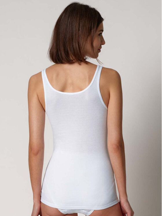 Huber Huber 2-dielna súprava tričiek 16441 Biela Slim Fit