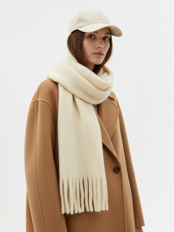 Nine West Nine West Šal CEO-NW-W4-006-AW25 Écru