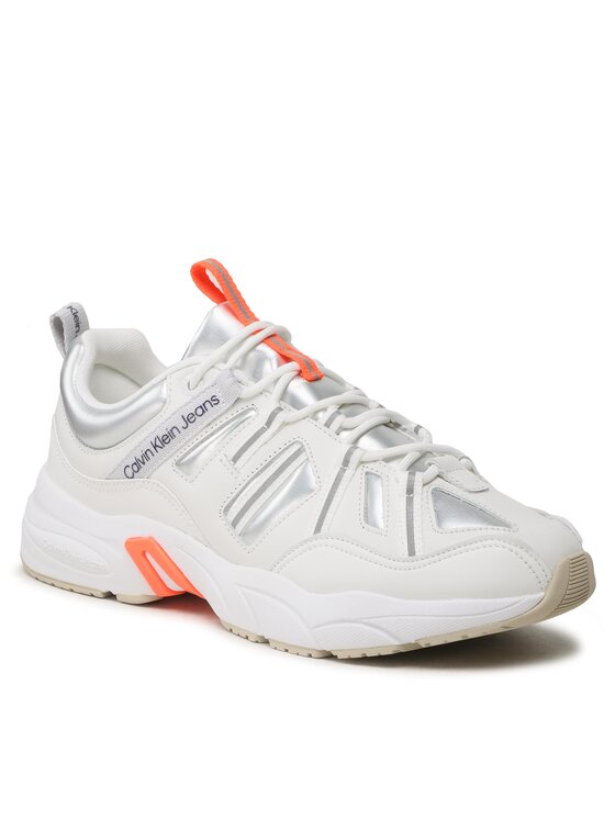 Calvin Klein Jeans Calvin Klein Jeans Сникърси Retro Tennis Laceup YM0YM00699 Бял