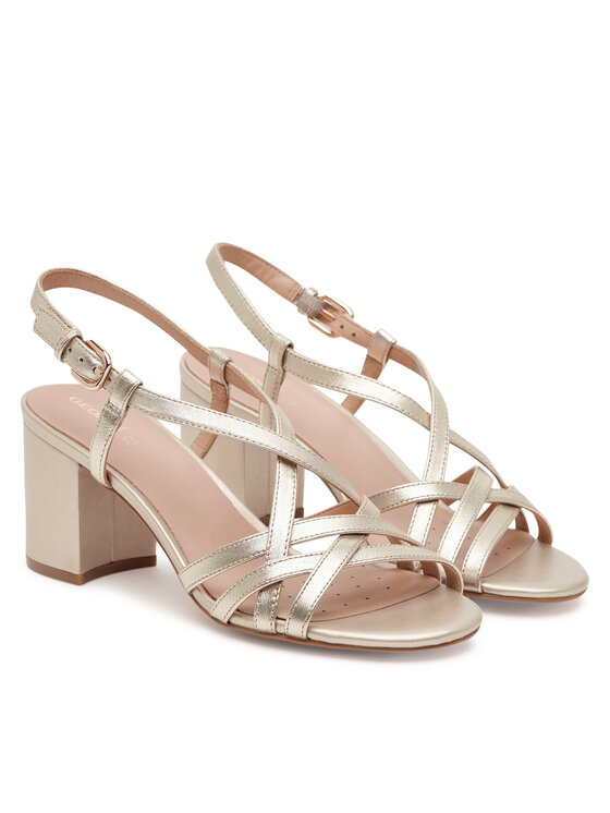 Geox Geox Sandalen D55YZB-000Y2 C2012 Goldfarben