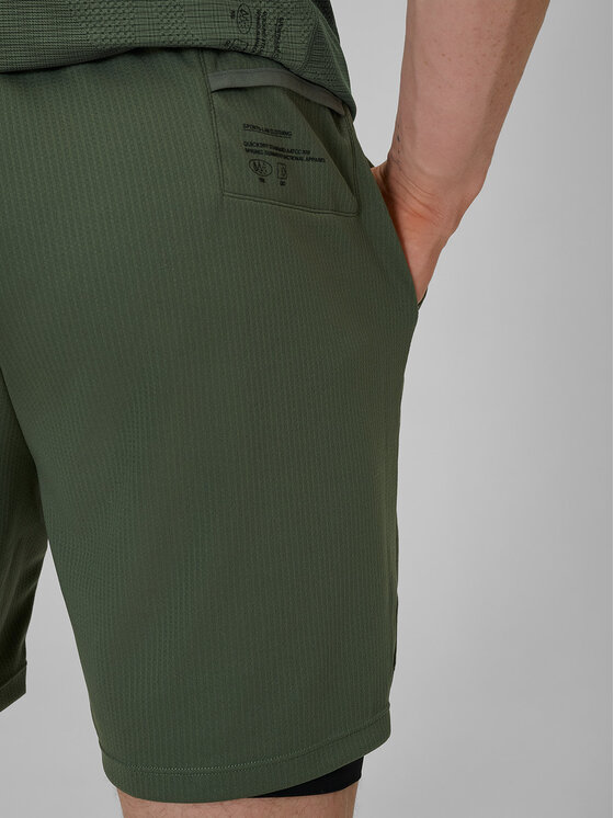 4F 4F Szorty sportowe ATHLETIC Khaki Regular Fit