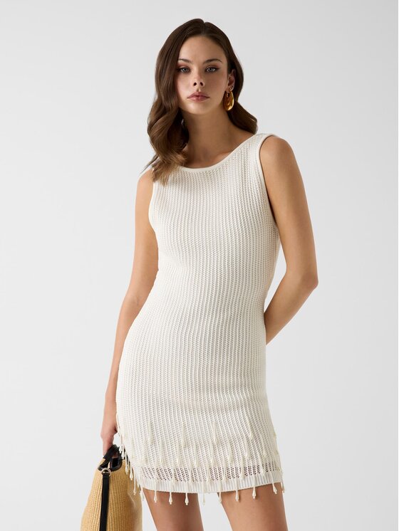 Guess Guess Každodenní šaty 182913 Bílá Classic Fit