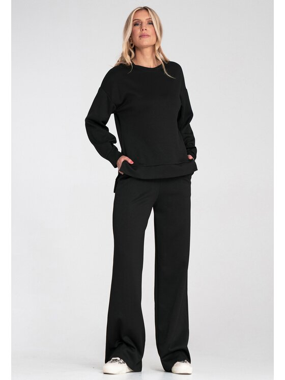 FIGL FIGL Komplet dresowy M1250 Czarny Regular Fit