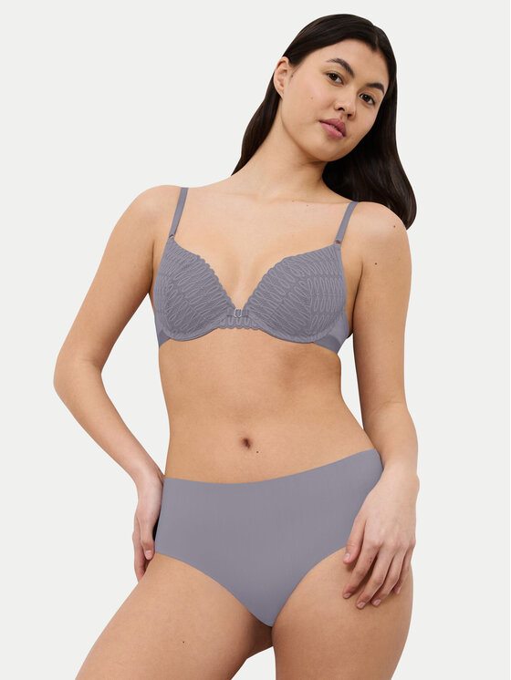 Triumph Triumph Chiloți clasici cu talie înaltă Pretty 10222227 Gri