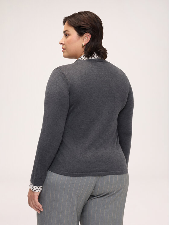 Fiorella Rubino Fiorella Rubino Maglione M285L008567N013 Grigio Regular Fit