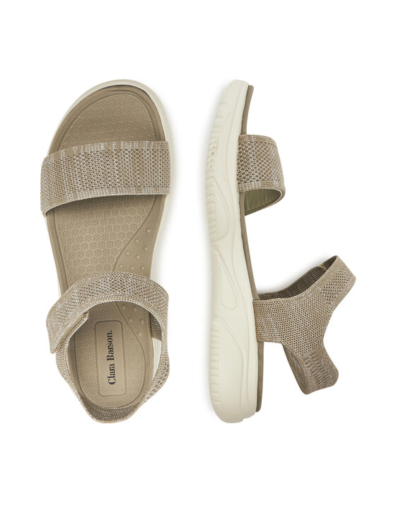 Clara Barson Clara Barson Sandale R25SS02835 Bež