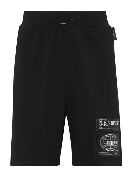 Plein Sport Plein Sport Pantaloncini 22331 Nero Jogger Fit