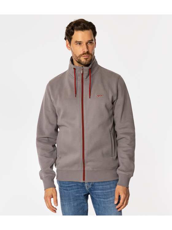 Lee Cooper Lee Cooper Bluza AMELIO Szary Regular Fit
