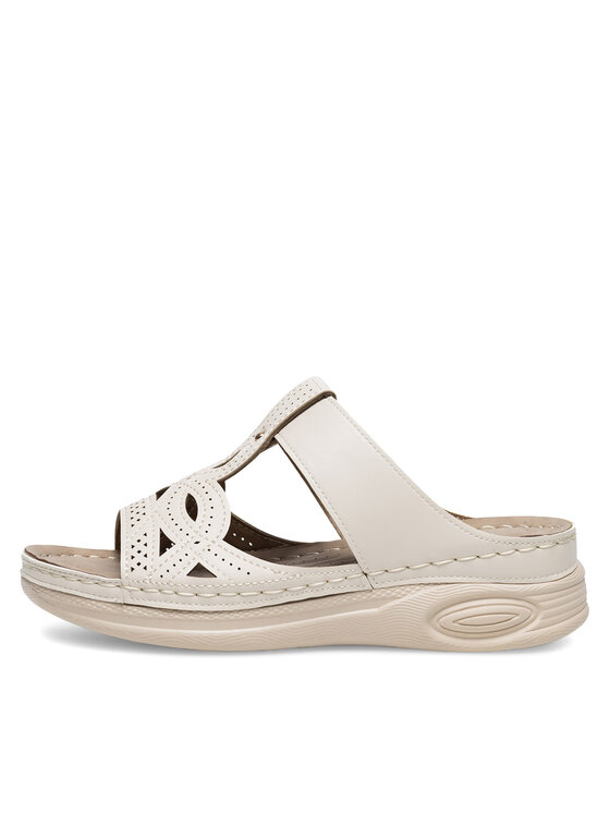Clara Barson Clara Barson Pantoletten WYL0510-28 Beige