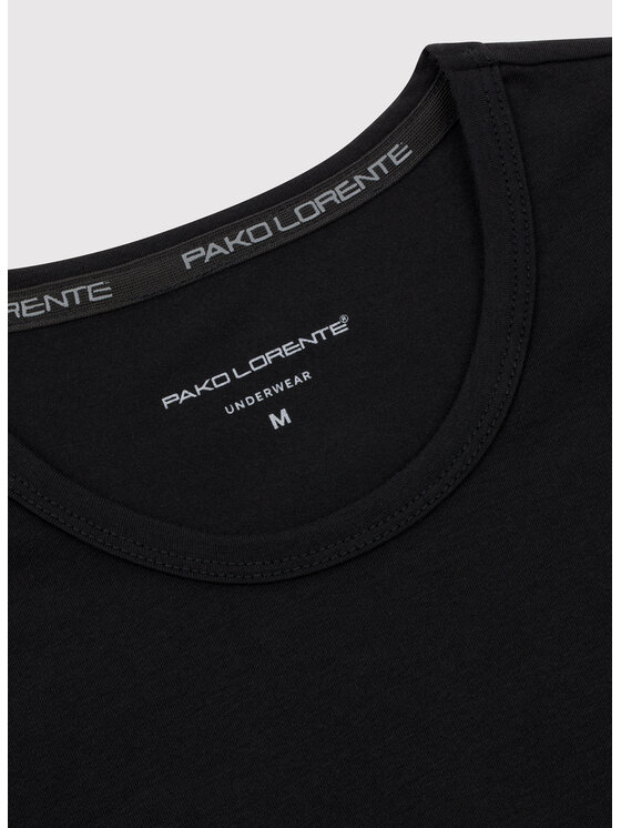 Pako Lorente Pako Lorente Komplet t-shirtów U000B-TT-001 Czarny Slim Fit