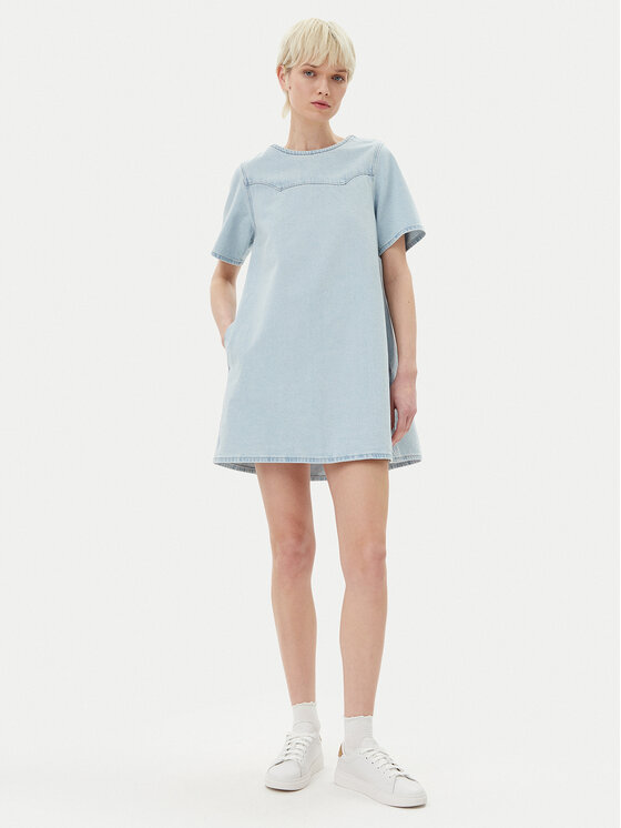 Levi's® Levi's® Džinsinė suknelė 001WD-0000 Žydra Regular Fit