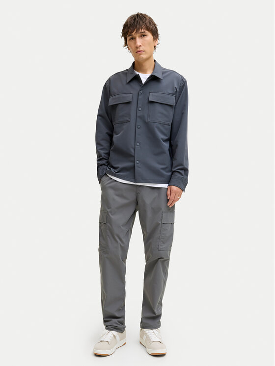 Jack & Jones Jack & Jones Hlače iz tkanine Kane 12278911 Siva Relaxed Fit
