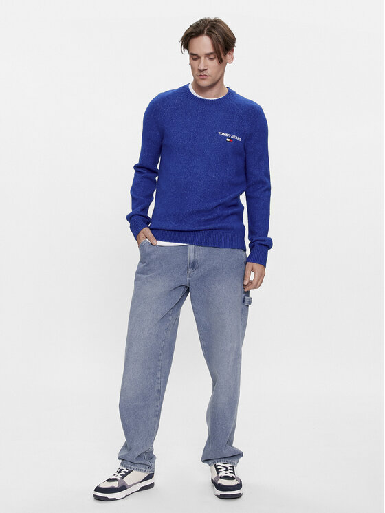 Tommy Jeans Tommy Jeans Maglione DM0DM17756 Blu Regular Fit