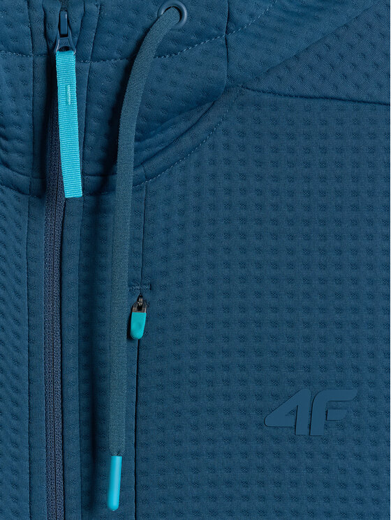 4F 4F Bluza active Granatowy Regular Fit