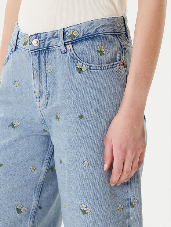 ONLY ONLY Джинсові шорти Cobain 15349519 Голубий Loose Fit