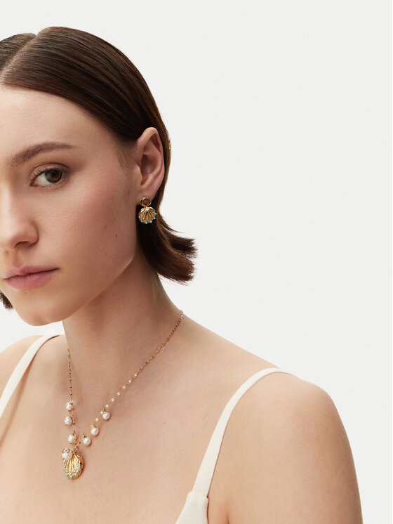 Guess Guess Kaklo papuošalas JUBN05 132JW Auksinė