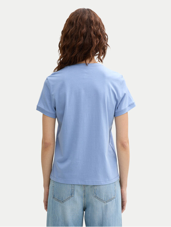 Tom Tailor Tom Tailor T-krekls 1045543 Zils Regular Fit