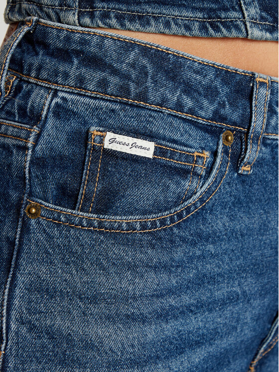Guess Jeans Guess Jeans Džinsai W5RA0D D5M44 Tamsiai mėlyna Regular Fit