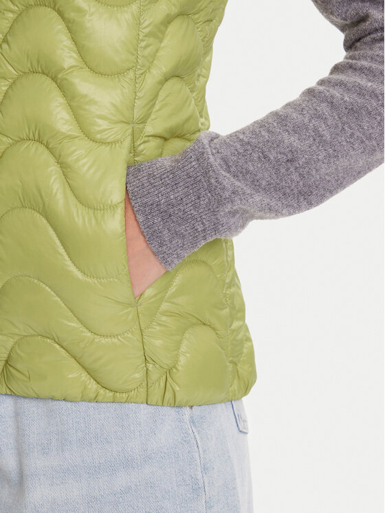 K-Way K-Way Sportski prsluk Viole K3122IW Zelena Slim Fit