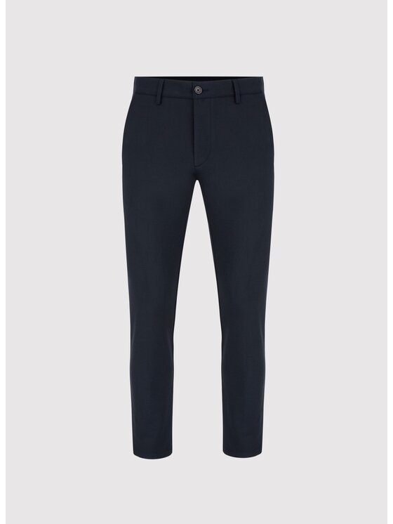 Pako Lorente Pako Lorente Spodnie materiałowe P24WF-WX-010 Granatowy Slim Fit