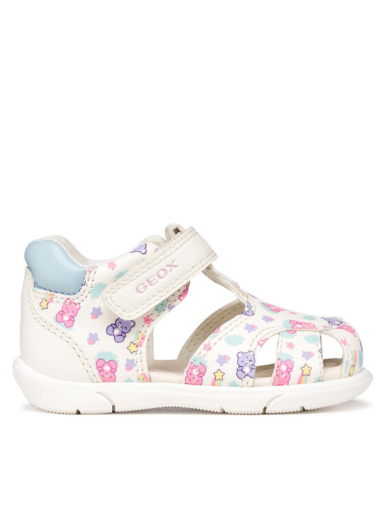 Geox Geox Sandály B Sandal Zapito Girl B556FB 05404 C0270 Bílá