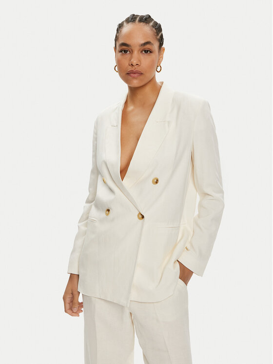 ViCOLO Sako TB1567 Biela Regular Fit