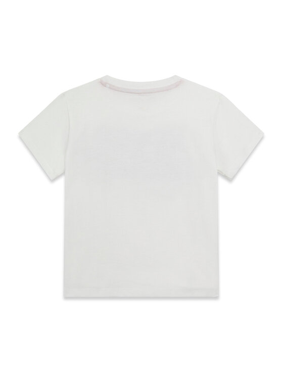 Guess Guess Tričko N6RI00 K8HM4 Biela Regular Fit