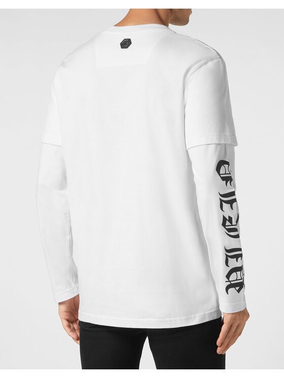 PHILIPP PLEIN PHILIPP PLEIN T-shirt 14855 Bianco Regular Fit