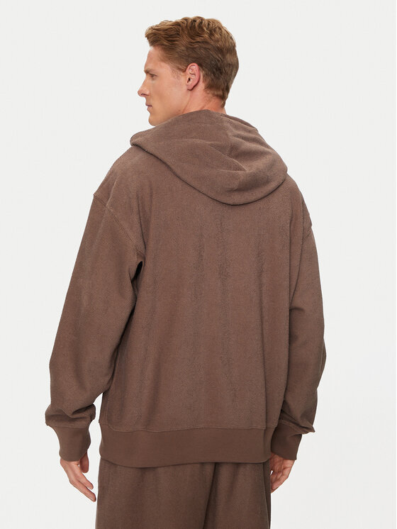 adidas adidas Jopa Elevated ALL SZN Terry Loop IY6578 Rjava Loose Fit