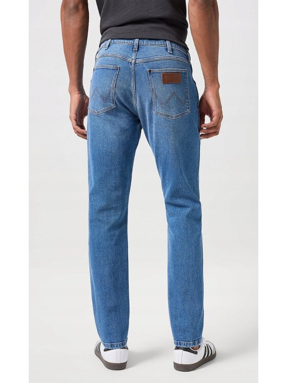 Wrangler Wrangler Jeansy Larston Niebieski Slim Fit