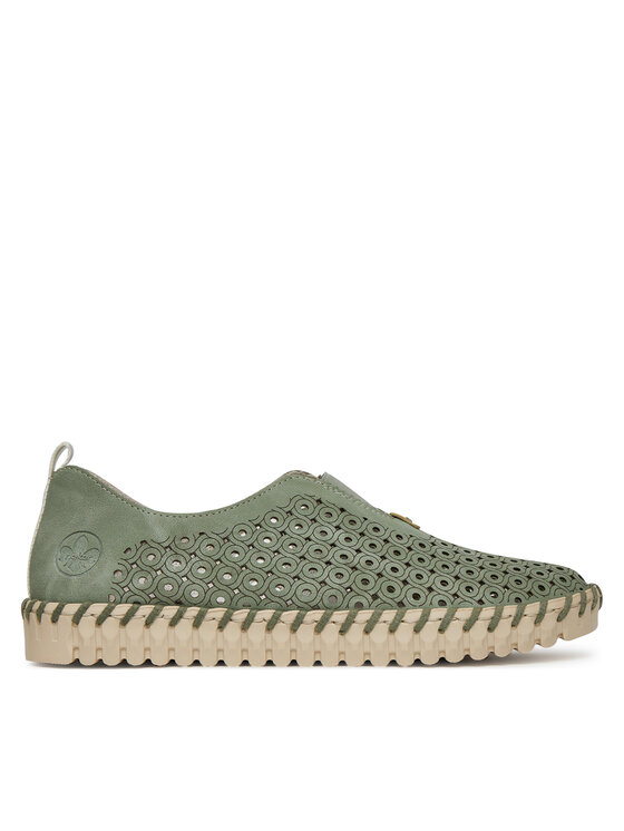 Rieker Rieker Halbschuhe N1963-52 Grün