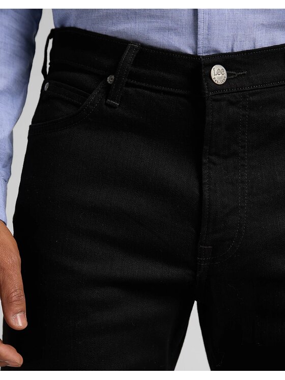Lee Lee Jeansy WEST Czarny Loose Fit