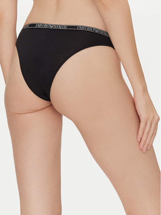 Emporio Armani Underwear Emporio Armani Underwear 2er-Set klassische Damenslips EW000406 AF10889 MC005 Schwarz