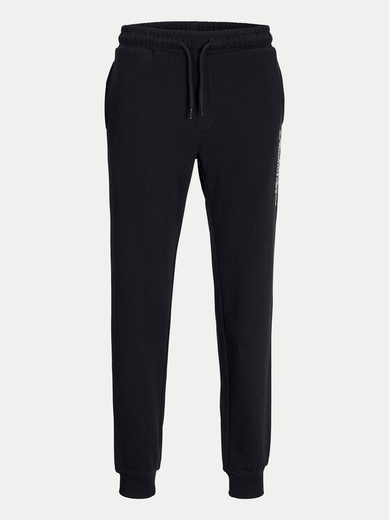 Jack&Jones Jack&Jones Komplet majice i hlača trenirki Beau 12277849 Crna Relaxed Fit