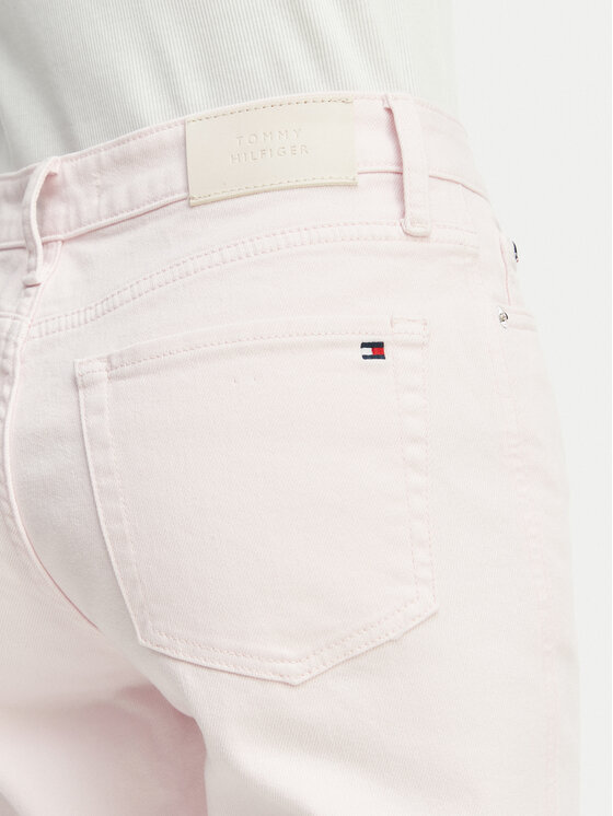 Tommy Hilfiger Tommy Hilfiger Džinsi WW0WW48579 Gaiši rozā Slim Fit