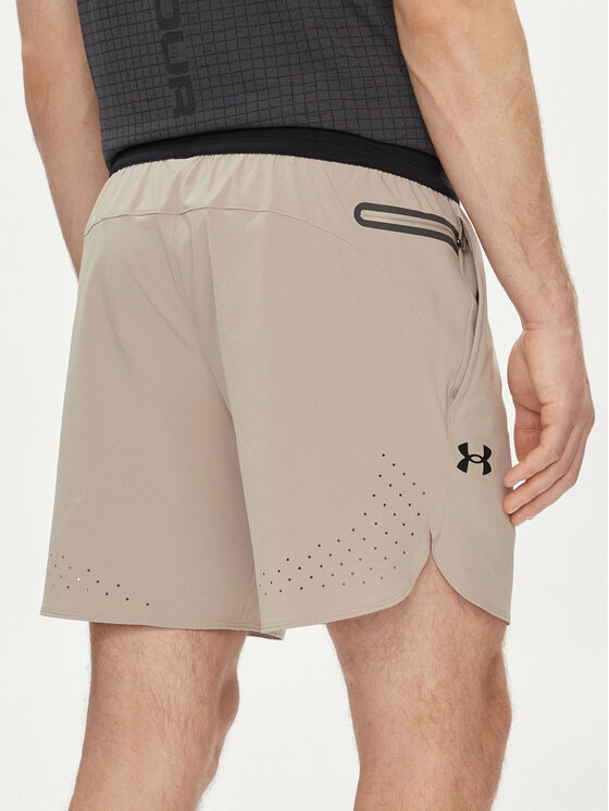 Under Armour Under Armour Sportovní kraťasy Ua Peak Woven Shorts 1376782-203 Šedá Fitted Fit