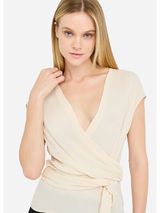 Liu Jo Liu Jo Top CF5199T2578X0726 Bianco Regular Fit