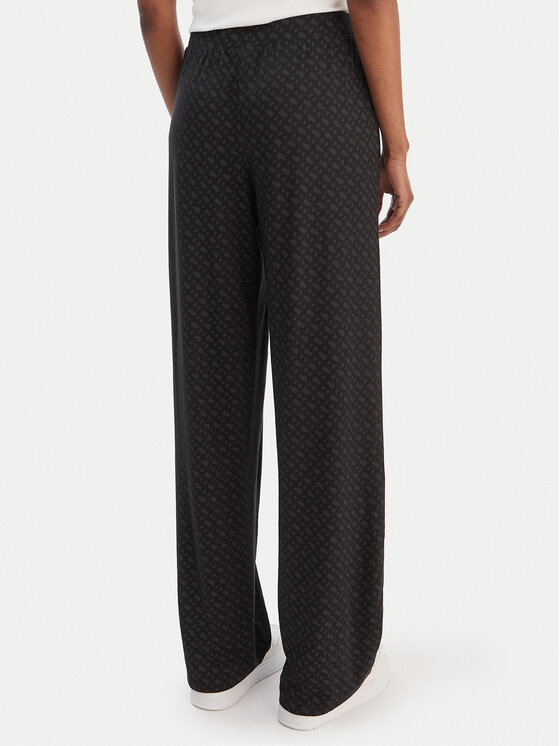 BOSS BOSS Pantaloni pijama B Logo 50550711 Negru Relaxed Fit