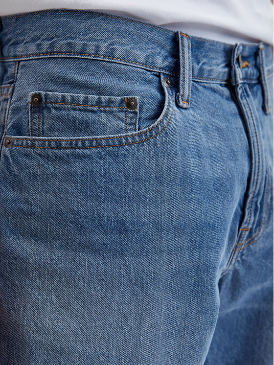 Gap Gap Szorty jeansowe 602502-00 Niebieski Straight Fit