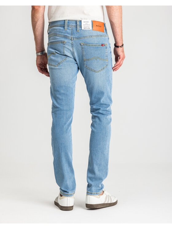 Mustang Mustang Jeansy OREGON TAPERED Niebieski Slim Fit