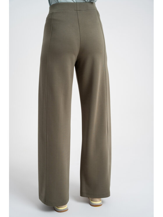 CLICK CLICK Spodnie materiałowe 30-333 Khaki Regular Fit