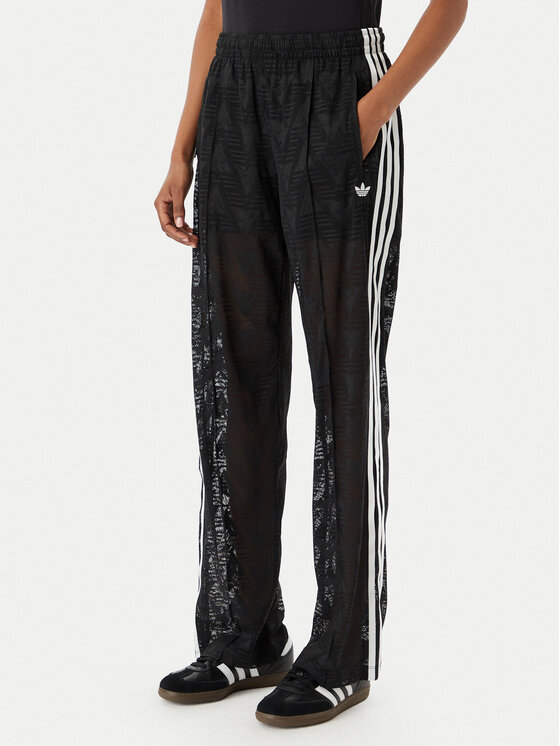 adidas adidas Strickhose Crochet Firebird KD0346 Schwarz Regular Fit