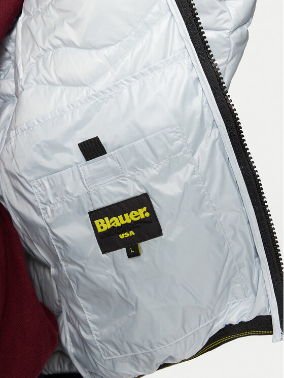 Blauer Blauer Vatovaná bunda 24WBLUC03030 Světle modrá Regular Fit