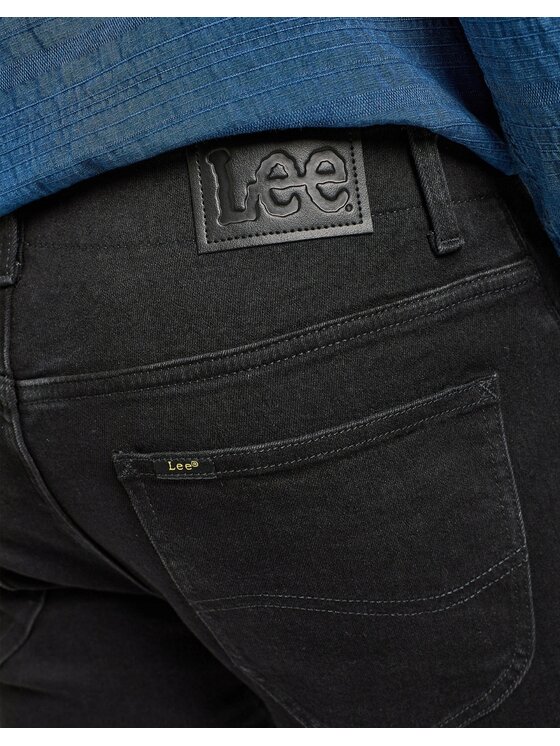 Lee Lee Jeansy Straight Fit MVP Extereme Motion Czarny Tapered Fit