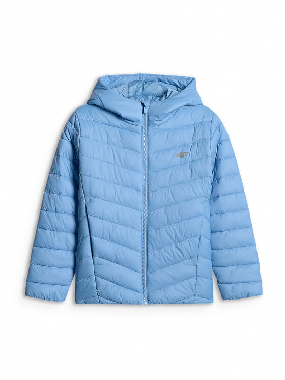 4F 4F Kurtka puchowa OUTERWEAR Niebieski Regular Fit