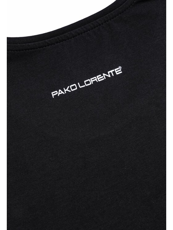 Pako Lorente Pako Lorente T-Shirt P0B2B-TT-001 Czarny Regular Fit