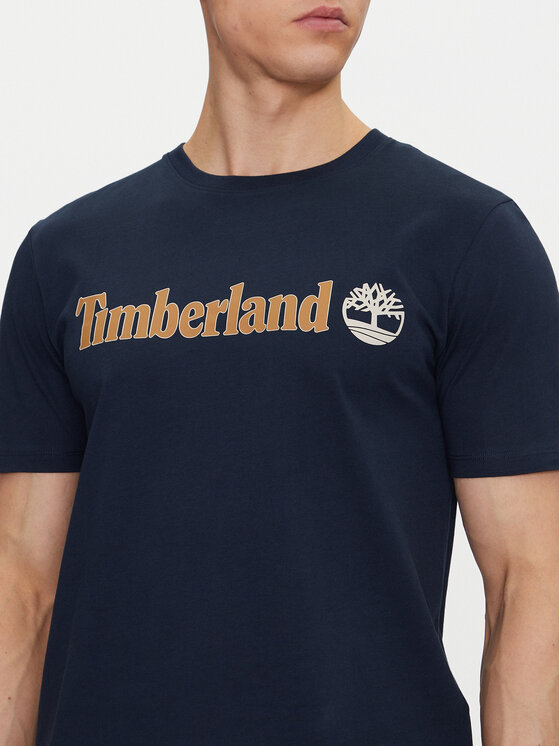 Timberland Timberland T-Shirt TB0A5UPQ Tmavomodrá Regular Fit