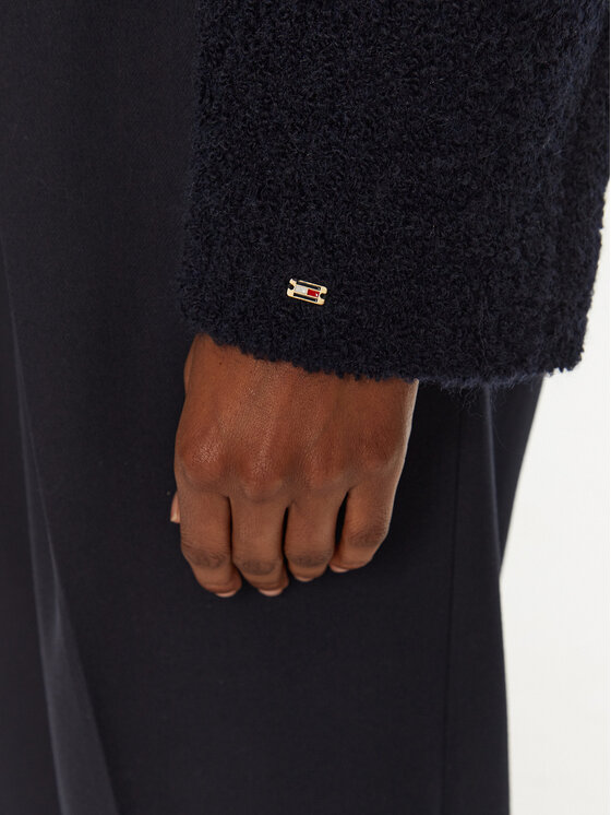 Tommy Hilfiger Tommy Hilfiger Kevad-sügis jope WW0WW44340 Tumesinine Regular Fit