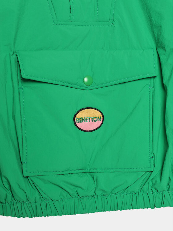 United Colors Of Benetton United Colors Of Benetton Kurtka anorak 24OXCN02T Zielony Regular Fit